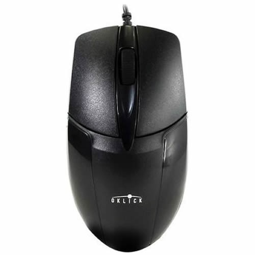 Проводная мышь Oklick 145M USB оптическая Black (Черная)