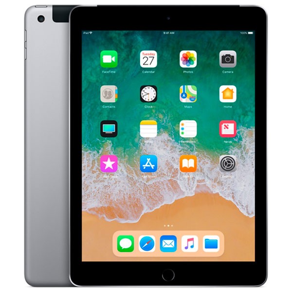 Планшет Apple iPad (2018) Wi-Fi 128Gb Space Gray (Серый космос)