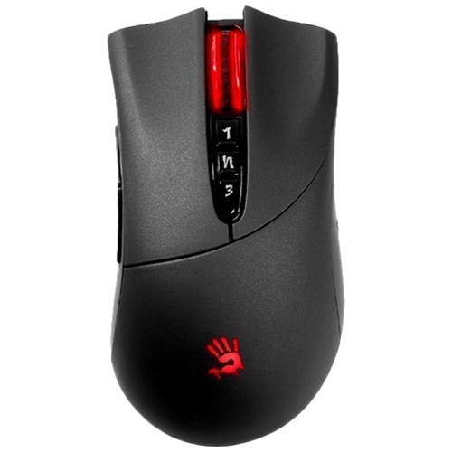 Беспроводная мышь A4Tech Bloody R3 Metal Feet USB оптическая Black (Черная)
