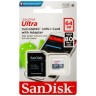 Карта памяти MicroSDXC SanDisk Ultra 64Gb UHS-I (SDSQUNS-064G-GN3MA) EAC