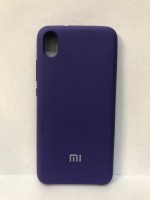 Силиконовая накладка для Xiaomi redmi 7A (Фиолетовый)
