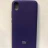 Силиконовая накладка для Xiaomi redmi 7A (Фиолетовый)