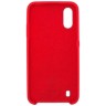 Силиконовая накладка для Samsung Galaxy A01 Red (Красная)