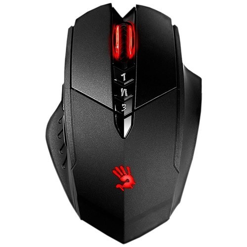 Беспроводная мышь A4Tech Bloody R70 Metal Feet USB оптическая Black (Черная)
