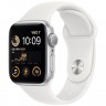 Умные часы Apple Watch Series SE Gen 2 40 мм Silver Aluminium Case, White Sport Band (M/L)