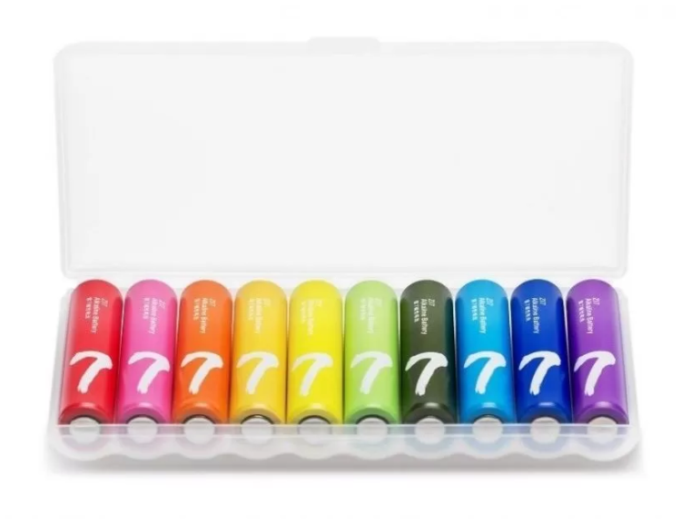 Батарейка Xiaomi AAA Rainbow 7 (10 шт)