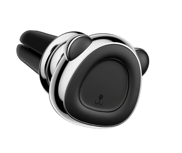 Автомобильный держатель Baseus Bear Magnetic Car Bracket (Grey) SUBR-ASG