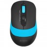Беспроводная мышь A4Tech Fstyler FG10 USB оптическая Black/ Blue (Черно-синяя)