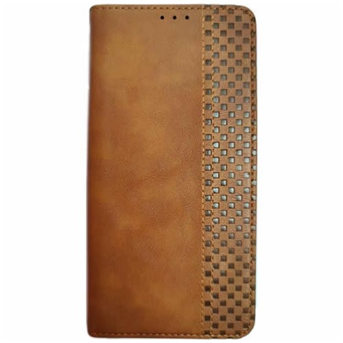 Чехол-книжка для Xiaomi Redmi Note 9S Protection Case Brown (Коричневая)