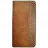 Чехол-книжка для Xiaomi Redmi Note 9S Protection Case Brown (Коричневая)