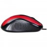 Проводная мышь Oklick 385M USB оптическая Black/Red (Черно-красная)