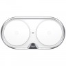 Беспроводное зарядное устройство Baseus Dual Wireless Plastic Style WXSJK-02 White (Белый)