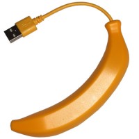 Концентратор USB 2.0 Iconik HUB-BANANA-4 4 ports