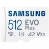Карта памяти MicroSDXC Samsung EVO Plus 512Gb (MB-MC512KA)