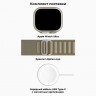Умные часы Apple Watch Ultra 2 49 мм Titanium Case Olive Alpine Loop M