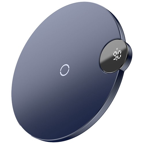 Беспроводное зарядное устройство Baseus LED Wireless Charger WXSX-03 Blue (Синий)