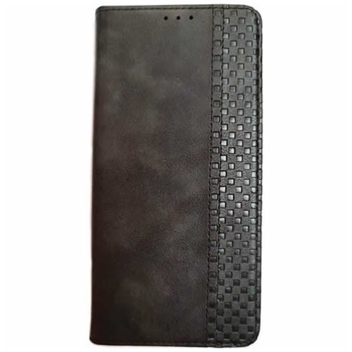 Чехол-книжка для Xiaomi Redmi Note 9S Protection Case Black (Черная)