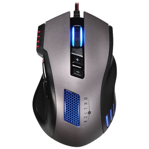 Проводная мышь Oklick 805G V2 Beowulf USB оптическая Black (Черная)