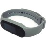 Силиконовый браслет для Xiaomi Mi Band 5 (Серый)