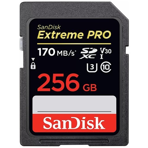 Карта памяти SanDisk SDXC Extreme Pro 256Gb (SDSDXXY-256G-GN4IN)