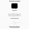 Умные часы Apple Watch Series SE Gen 2 44 мм Silver Aluminium Case, White Sport Band (S/M)
