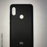 Чехол накладка с логотипом Mi для Xiaomi Redmi Note 7 Черная