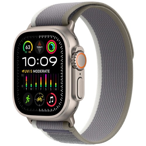 Умные часы Apple Watch Ultra 2 49 мм Titanium Case Green/Gray Trail Loop M/L