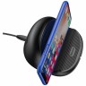 Беспроводное зарядное устройство Baseus Silicone Horizontal Desktop WXHSG-01 Black (Черный)