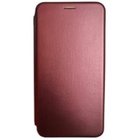 Чехол-книжка для Xiaomi Redmi Note 9S Crimson (Малиновая)