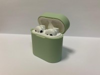 Силиконовый чехол для беспроводных наушников Xiaomi AirDots Pro 2 Green (Салатовый)