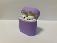 Силиконовый чехол для беспроводных наушников Xiaomi AirDots Pro 2 Purple (Фиолетовый)