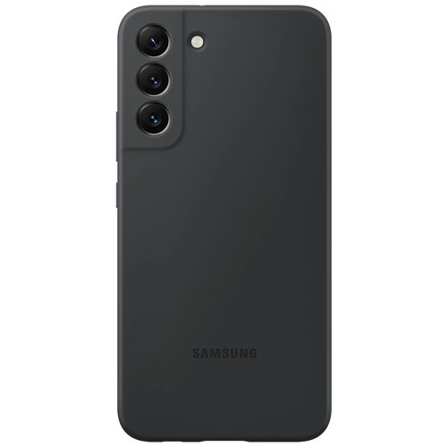 Клип-кейс Samsung Silicone Cover для Galaxy S22+ Черный (EF-PS906TBEGRU)
