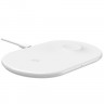Беспроводное зарядное устройство Baseus Smart 2 in 1 Wireless Charger WX2IN1-02 White (Белый)