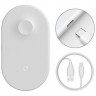 Беспроводное зарядное устройство Baseus Smart 2 in 1 Wireless Charger WX2IN1-02 White (Белый)