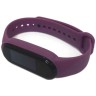 Силиконовый браслет для Xiaomi Mi Band 5 (Фиолетовый)