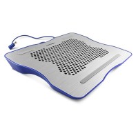 Охлаждающая подставка для ноутбука Crown CMLC-1001 Silver (Серебристая)