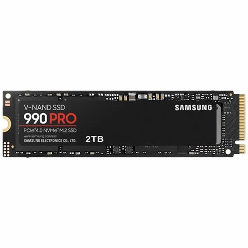 Твердотельный накопитель Samsung 990 PRO NVMe M.2 SSD 2Tb MZ-V9P2T0BW