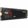 Твердотельный накопитель Samsung 990 PRO NVMe M.2 SSD 2Tb MZ-V9P2T0BW