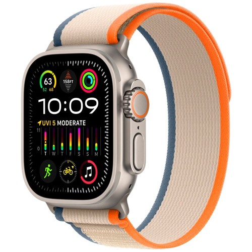 Умные часы Apple Watch Ultra 2 49 мм Titanium Case Orange/Beige Trail Loop M/L