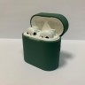 Силиконовый чехол для беспроводных наушников Xiaomi AirDots Pro 2 Dark Green (Темно-зеленый)