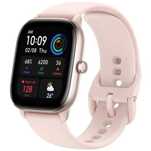 Часы Amazfit GTS 4 Mini Flamingo Pink (Розовый фламинго) EAC
