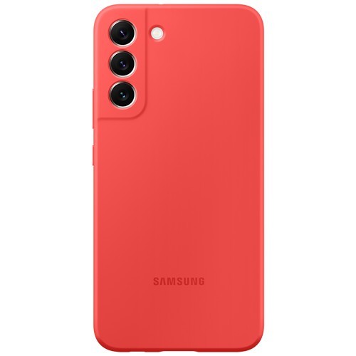 Клип-кейс Samsung Silicone Cover для Galaxy S22+ Красный (EF-PS906TPEGRU)