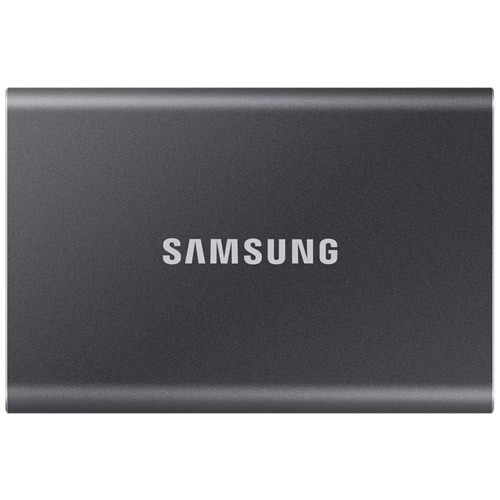 Внешний накопитель Samsung T7 SSD USB 3.2 1Tb Titan Grey (Серый титан) MU-PC1T0T/WW