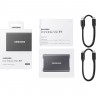 Внешний накопитель Samsung T7 SSD USB 3.2 1Tb Titan Grey (Серый титан) MU-PC1T0T/WW