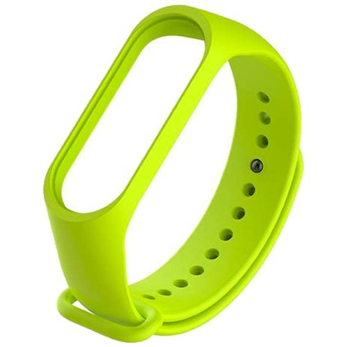 Силиконовый браслет для Xiaomi Mi Band 3/4 Green (Салатовый)