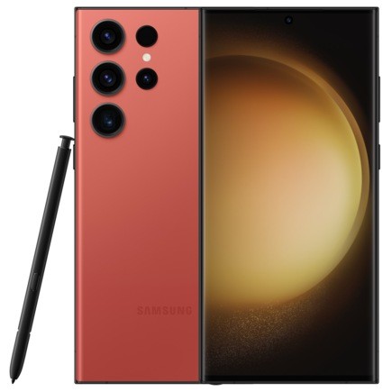 Смартфон Samsung Galaxy S23 Ultra (SM-S918B) 12/512Gb Red (Красный)