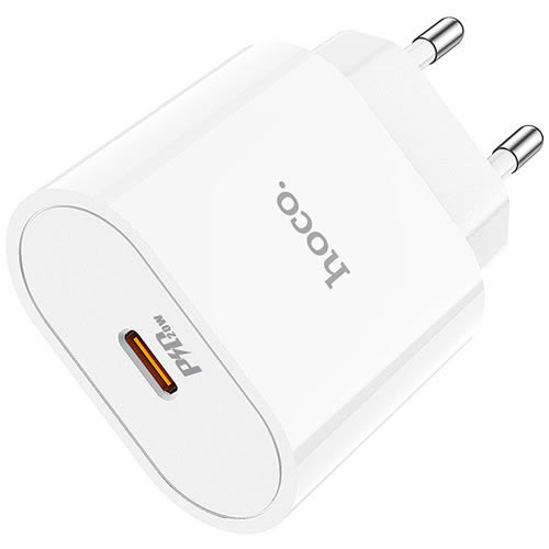 Сетевое зарядное устройство Hoco C94A 20W White (Белый) без кабеля