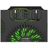 Охлаждающая подставка для ноутбука Crown CMLS-K332 Green (Зеленая)