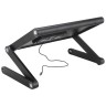 Универсальный стол-подставка с активным охлаждением для ноутбука Crown CMLS-100 Black (Черный)