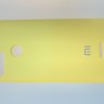 Чехол накладка с логотипом Mi для Xiaomi redmi 6 Желтая